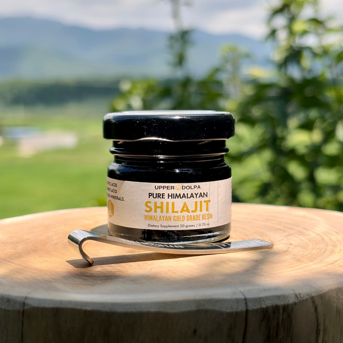 Organic Rare Nepali Himalayan Shilajit 90 Days Sun Dried Pure Resin 20 gram