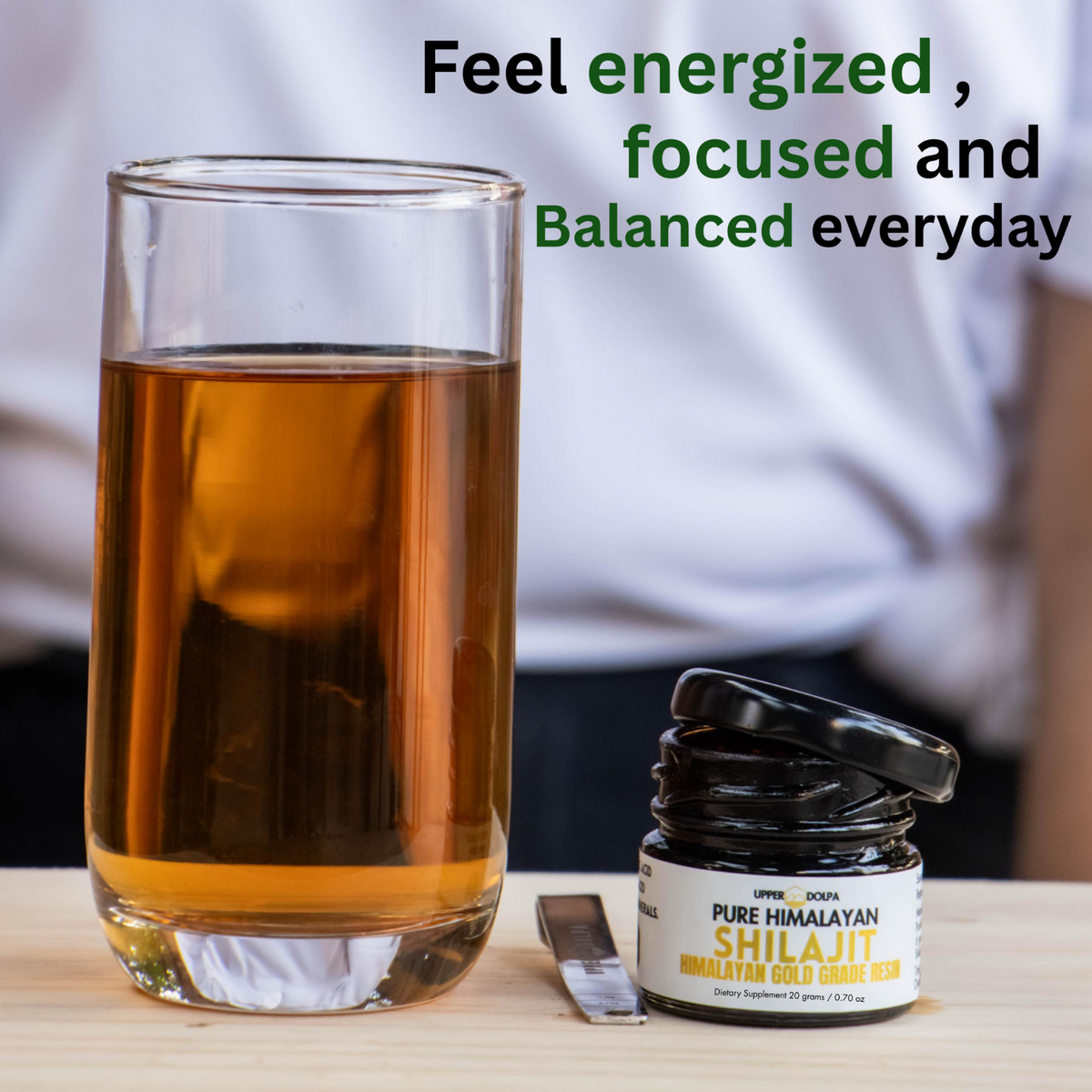 Organic Rare Nepali Himalayan Shilajit 90 Days Sun Dried Pure Resin 20 gram