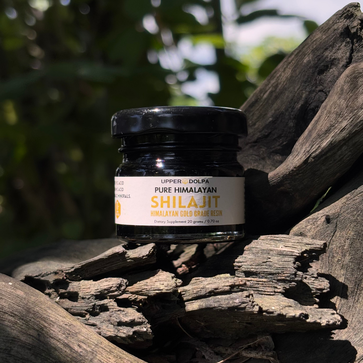 Organic Rare Nepali Himalayan Shilajit 90 Days Sun Dried Pure Resin 20 gram